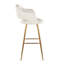 Contemporary Fixed-Height Barstool