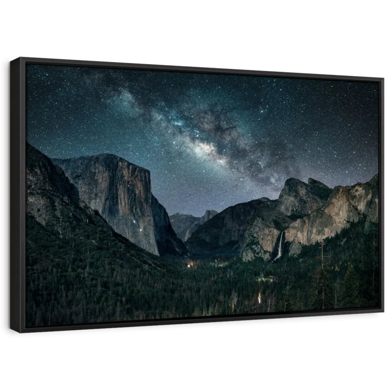 Nature «Stargazing At Yosemite», H 19 po x l 13 po