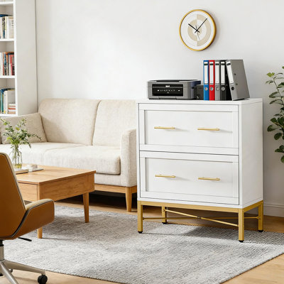 Armoire au design épuré, classeur de bureau, armoire de rangement durable