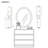 16.5" Rechargeable Wall Sconce with Remote and Bulb Included-1234116965