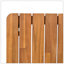 Table de salle à manger en bois d'acacia pour 8 personnes, mobilier de ferme pour patio, jardin, cour arrière, teck, capacité de poids de 180 lb-455868118
