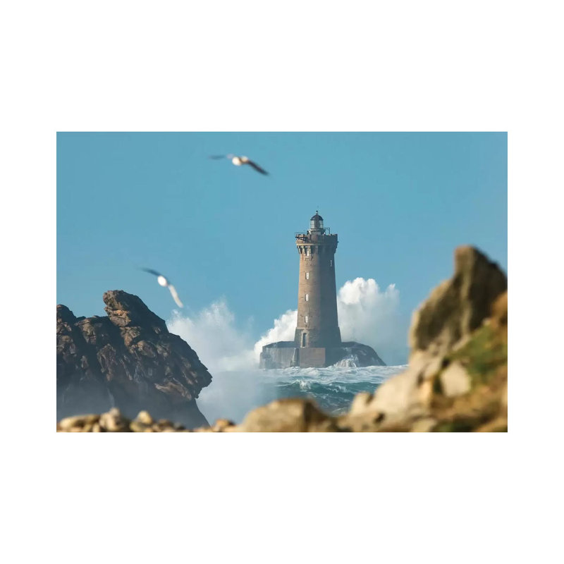 Windy Day In Brittany by Philippe Manguin - Wrapped Canvas Print, 20.32 cm H x 30.48 cm W