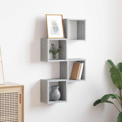 Wall Cube Shelves 4 Pcs