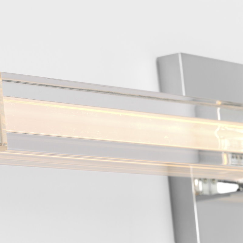 Reiya 1 - Light LED Vanity Light, 4.5" H x 24" W x 2.8" D, Chrome