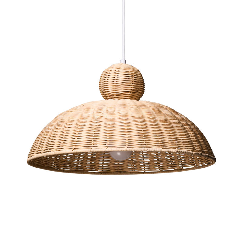 1 - Light White Cylinder Pendant