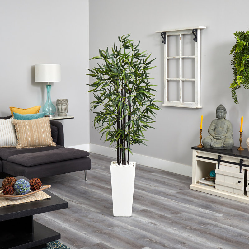 Bambou artificiel 66 po en pot
