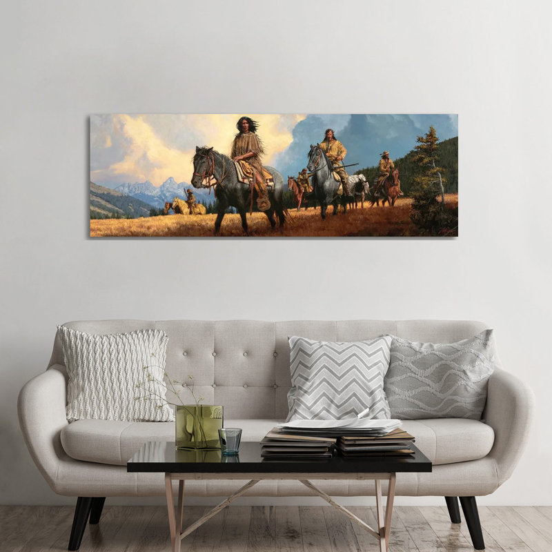 The Shoshone Way by Joe Velazquez - Wrapped Canvas Panoramic Print, 182.88 cm H x 60.96 cm W