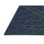 Tapis abstrait vert / bleu marine-1063318139
