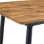 Ensemble de table et de chaises Table rectangulaire extensible de 59 à 75 pouces - une œuvre d'art de la transformation de l'espace.-457653405