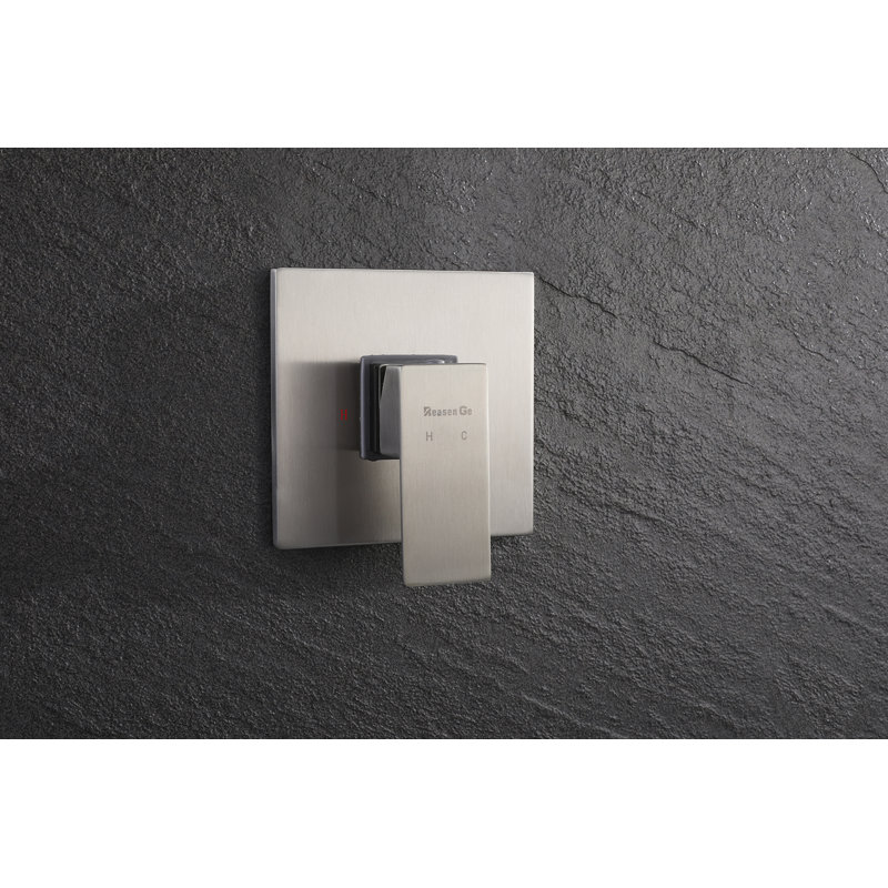 All-In-One Kit with Rough in-Valve, Brushed Nickel