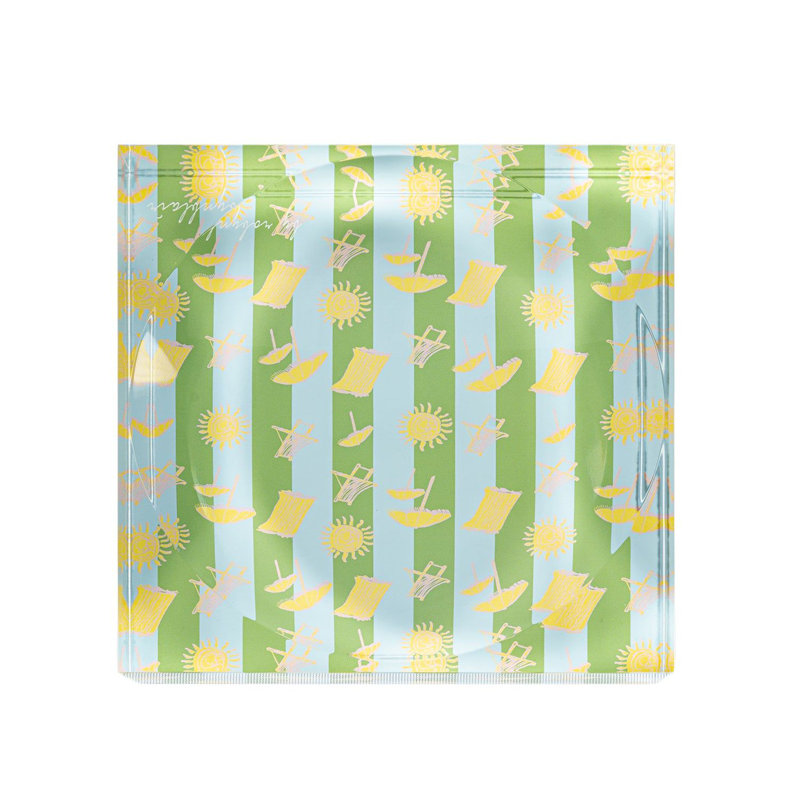 Seashore Mint, Green/Blue/Yellow