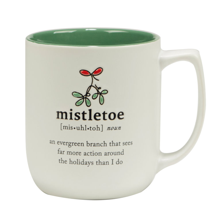 tag Festive Red & Green Travel Mug 16 Oz