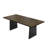 83.9'' W Solid Oak Executive Computer Desk