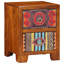 35cm W Solid Wood Bedside Table-556530646
