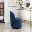 Fauteuil demi-tonneau pivotant en polyester de 20 po Annielise-263278412