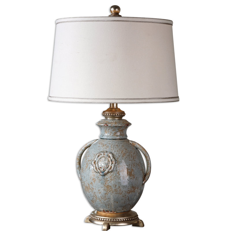 Lampe de table bleue 28,5 po Kidwelly
