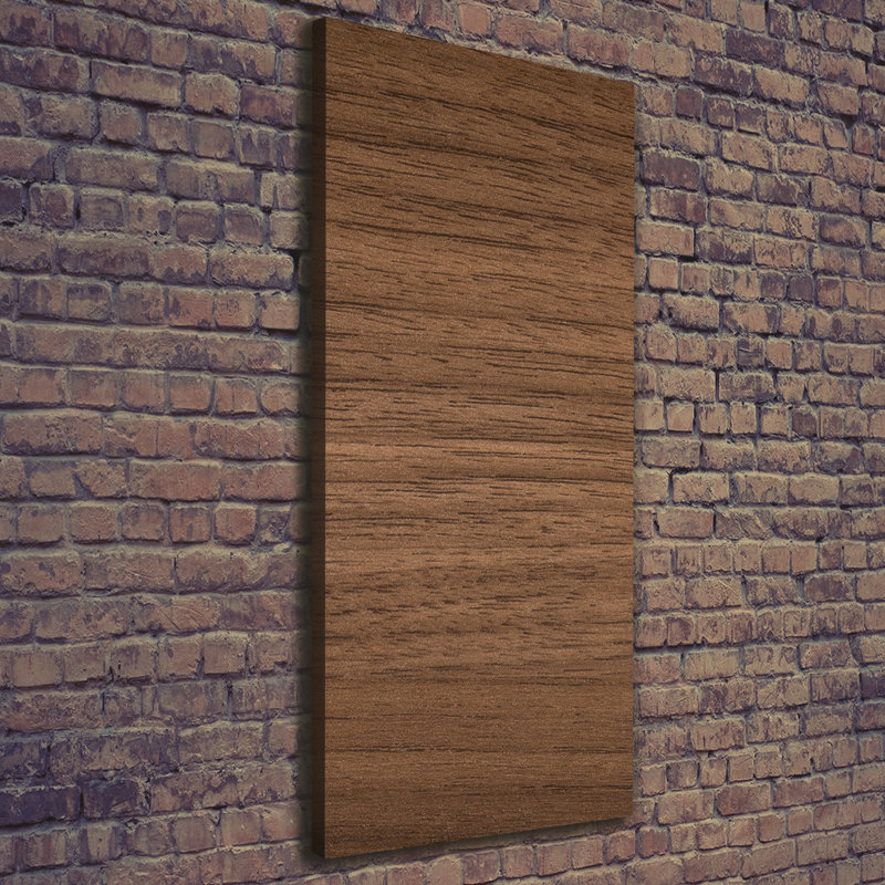 Wooden Background - Wrapped Canvas Print