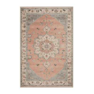 Machine Washable Afyon Beige Area Rug