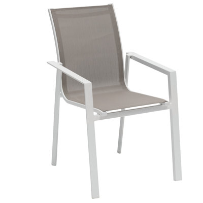 Fedel Patio Dining Armchair with Cushion