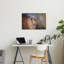 Caracal'S Watchful Gaze Contemporary Cat Wall Art Print by Jeffrey C. Sink - 1 Piece Wrapped Canvas Wall Art-1693047098