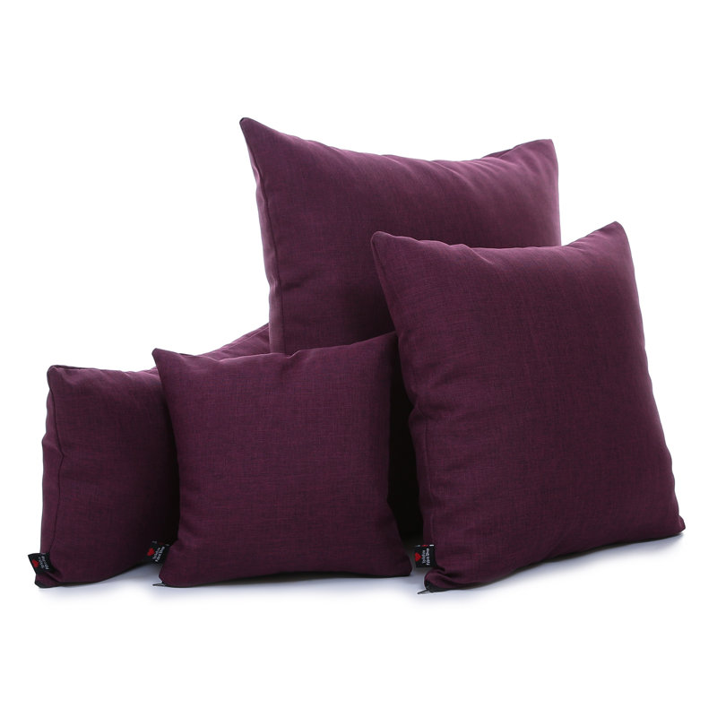 Millet Square Cushion, 43 x 43cm, Purple