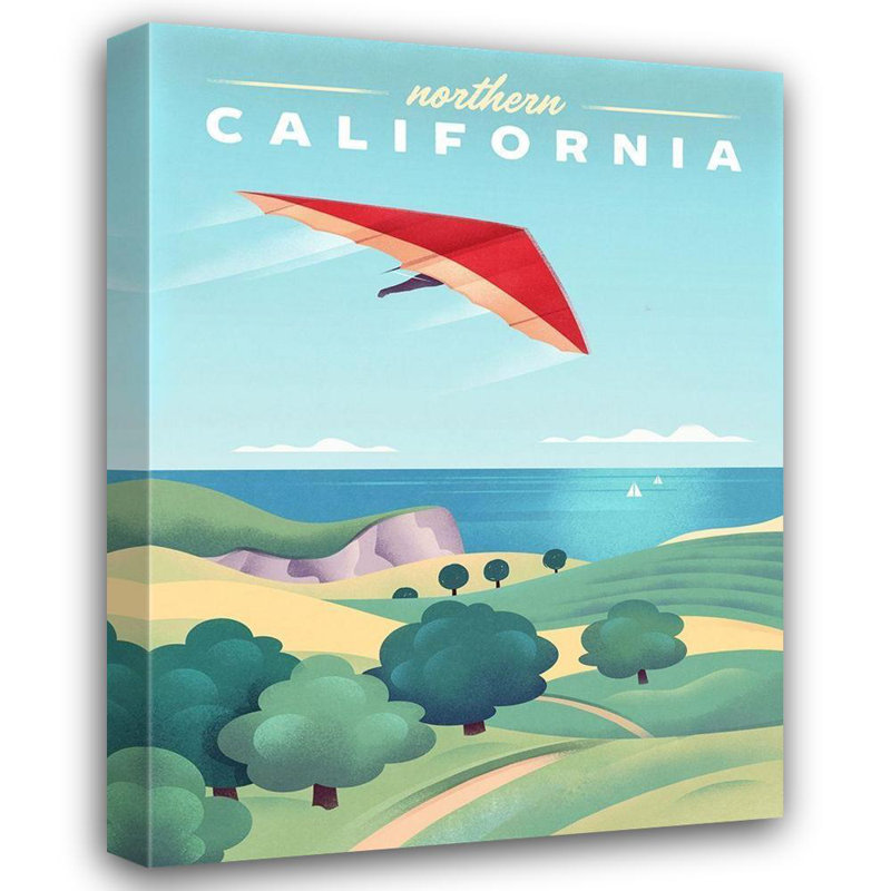 «Red Barrel Studio® Wickstrom», art sur toile tendue par Martin Gallery: Northern California, delta