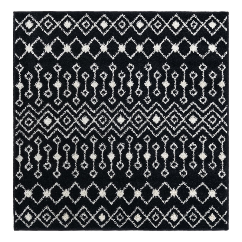 Somerville Geometric Indoor Rug, Square 4'1"