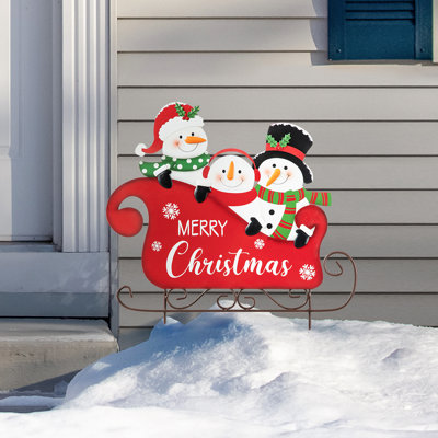 Jyrin Staked Christmas Garden Stake