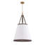 Libby Langdon Callahan 6 Light Polished Nickel Pendant-1821889652