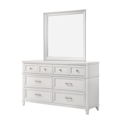 Kolten Wooden Dresser with 6 Storage Drawers & Custom Hardware