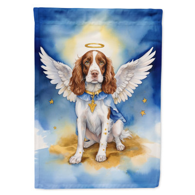 Welsh Springer Spaniel My Angel House Flag