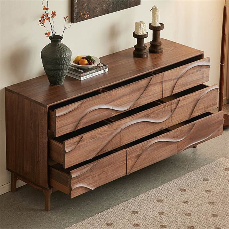 Simple Wave Pattern Large Capacity Buffet Table