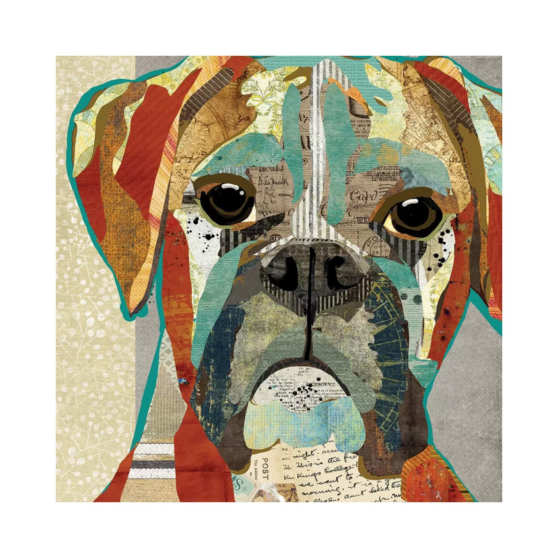 Boxer by Traci Anderson - Wrapped Canvas Gallery-Wrapped Canvas Giclée, 30.48 cm H x 30.48 cm W