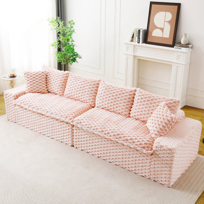 Multifunctional Sofa With Flexible Arrangement For Living Room And Small Spaces, Comfortable Seating For Family And Friends