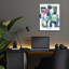  «Cucumber Slumber 2» par Coco Good, art mural en verre acrylique-660898286
