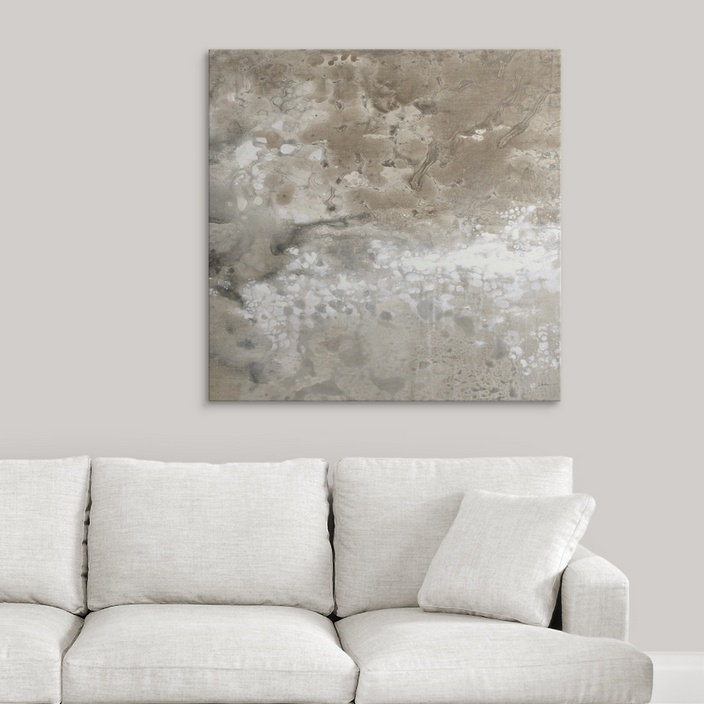 «Ochlocknee Earthen II» par Liz Jardine, impression, H 16 po x l 16 po x P 1,5 po, Toile