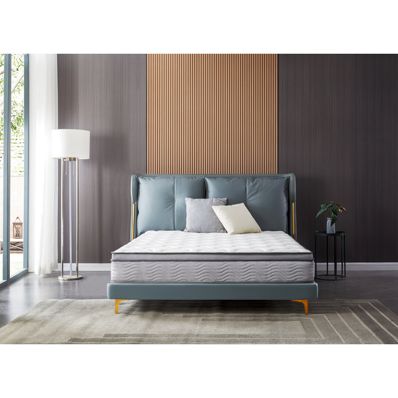 Restologie Pillow Top Hybrid Mattress, Queen, 12"
