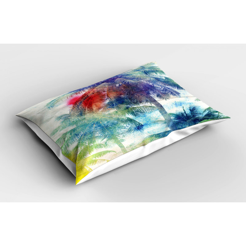 Retro Polyester Sham Set, King