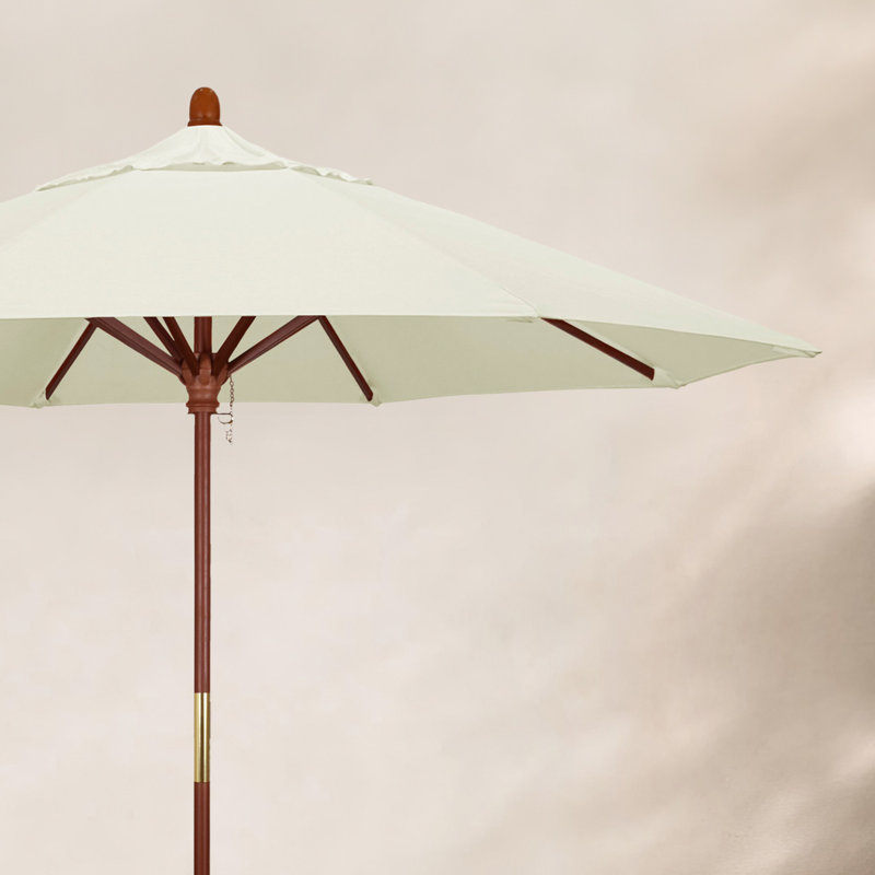 Manford 108'' Outdoor Umbrella, Canvas - Pacifica