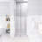 32 "X 72" Bifold Shower Door | 1/4 Inch Tempered Glass With Explosion-Proof Film | Chrome | Aluminum Frame