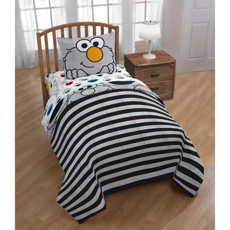 Polyester Striped Comforter Set