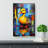 Duck Constructivism - Print on Canvas-1550695232
