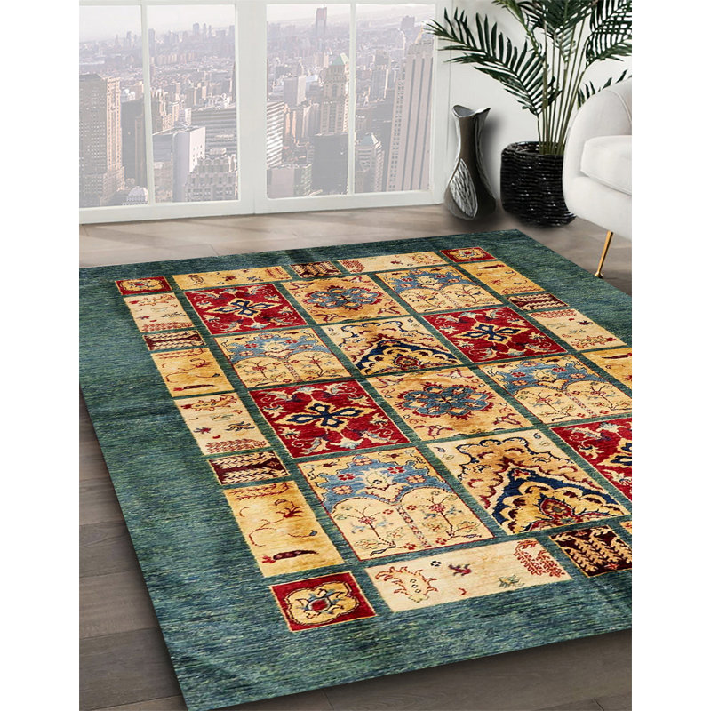 Tapis abstrait moderne 675, Rectangle 5 pi x 7 pi