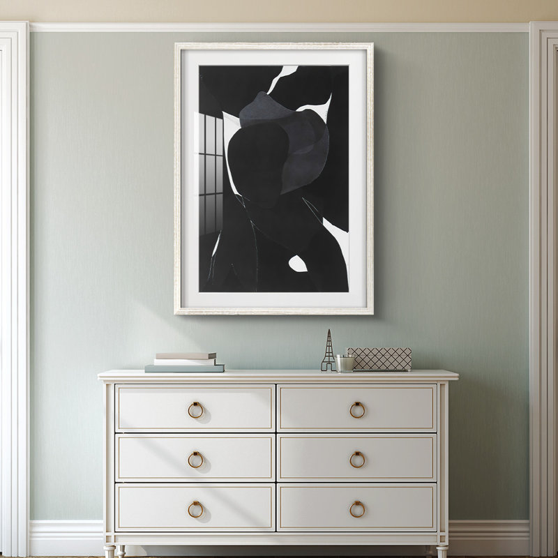 Night Bloom I -Framed Print, 28.5" H x 20.5" W