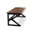 Black Rectangular Solid Wood desk-931974265