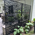 Symple Stuff 6 ft. H x 4 ft. W Stanaford Metal Privacy Screen & Reviews ...