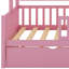 Lit simple pour enfant avec gigogne Olga-293859499