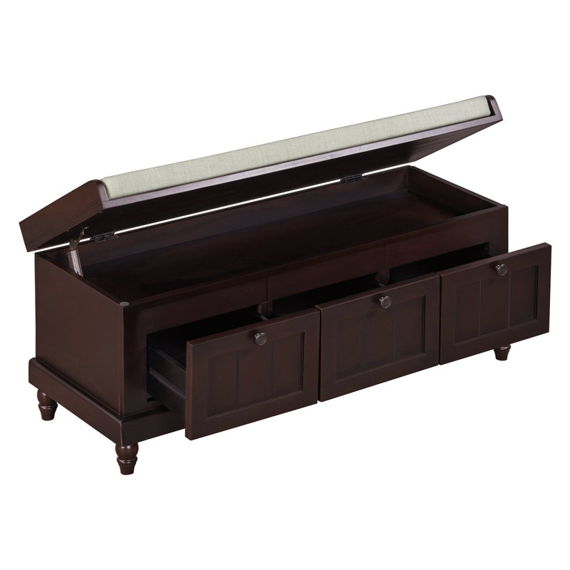 Arulappu Storage Bench, Espresso