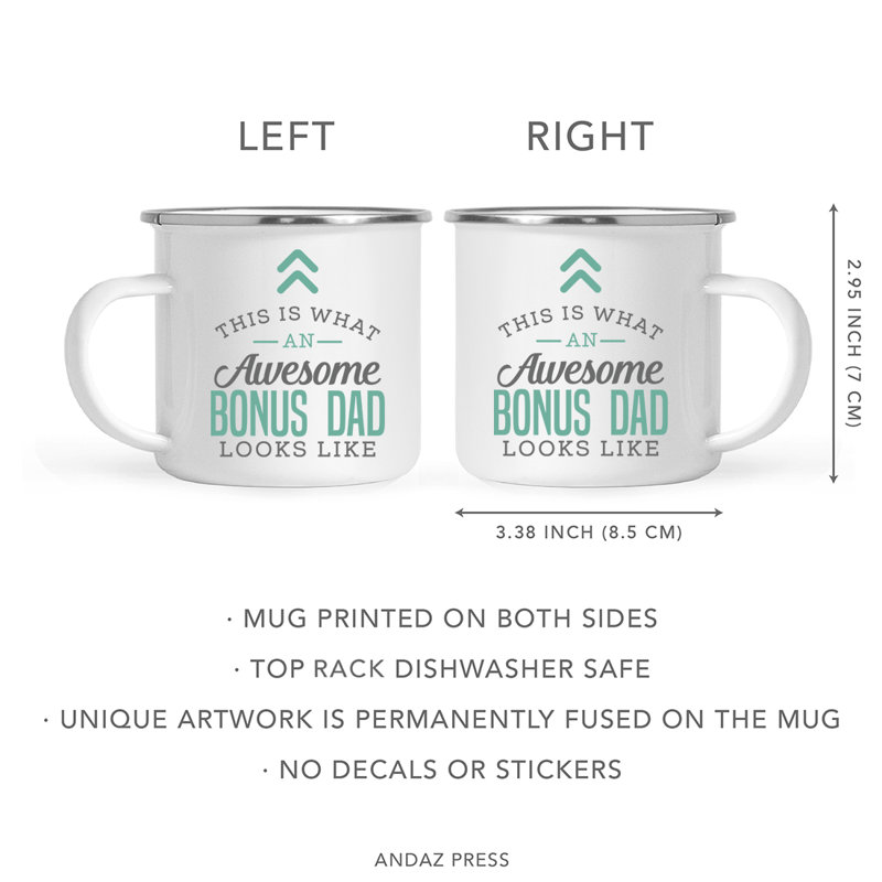 C’est ce qu’une grande tasse de camping ressemble à la famille.