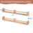 Nursery Shelves For Wall 32Inches Set Of 2,Natural Wood Wall Bookshelves For Kids Room - Floating Nursery Bookshelves (32Inches Set Of 2)